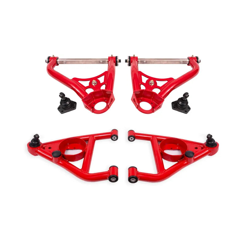 BMR Suspension red auto part