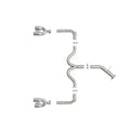 aFe axle-back exhaust close-up
