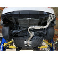 aFe cat-back exhaust close-up