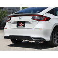 aFe cat-back exhaust installed view