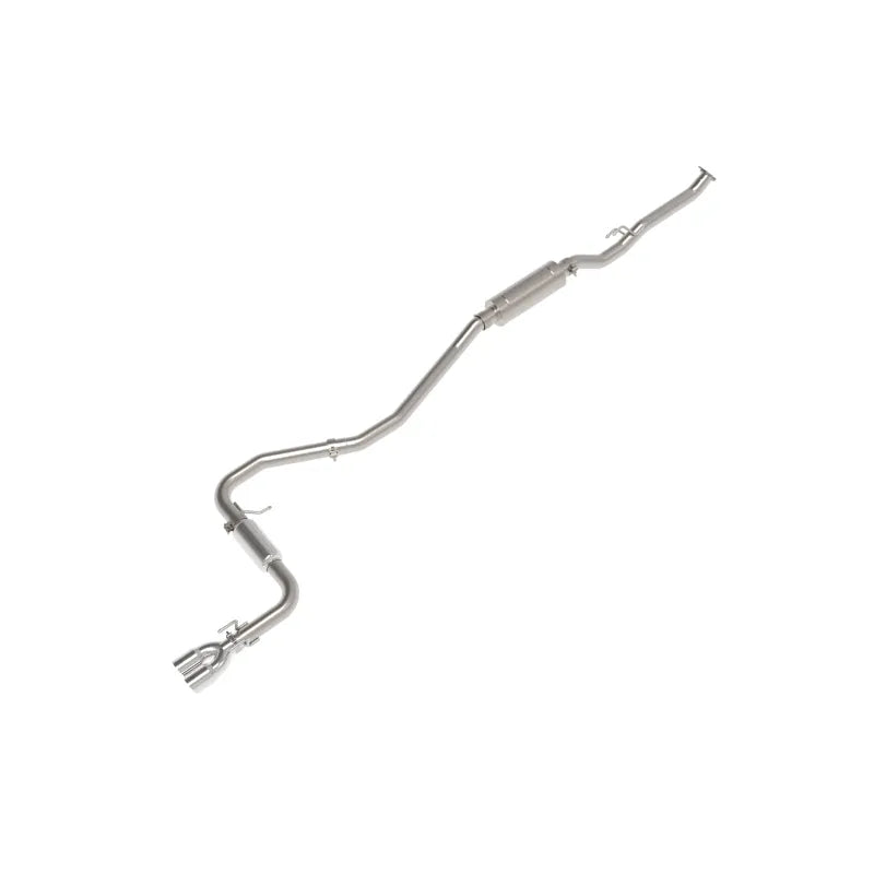 aFe polished cat-back exhaust