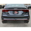 aFe axle-back exhaust close-up
