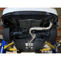 aFe cat-back exhaust close-up