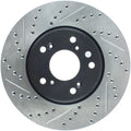Stoptech auto part close-up