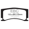 EBC auto part installed view