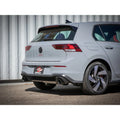 aFe cat-back exhaust installed view