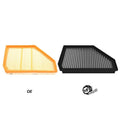 aFe air filter installed view