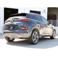 aFe axle-back exhaust detail