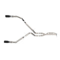 aFe cat-back exhaust detail
