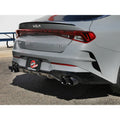 aFe axle-back exhaust close-up