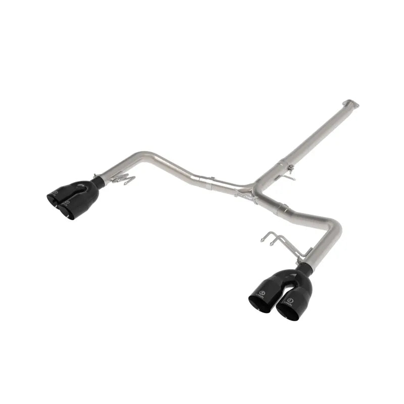 aFe black axle-back exhaust