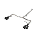 aFe black axle-back exhaust