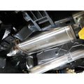 aFe cat-back exhaust close-up