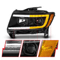 ANZO headlights detail