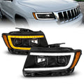 ANZO black headlights