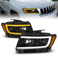 ANZO headlights close-up