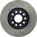 Stoptech auto part close-up