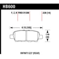 Hawk Performance auto part detail