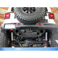 aFe cat-back exhaust detail