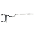 aFe cat-back exhaust installed view