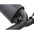 aFe cat-back exhaust detail