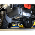 aFe axle-back exhaust detail
