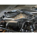 aFe axle-back exhaust close-up