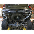 aFe cat-back exhaust close-up