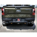 aFe cat-back exhaust detail