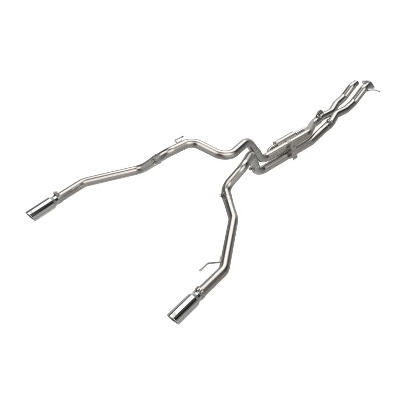 aFe polished cat-back exhaust