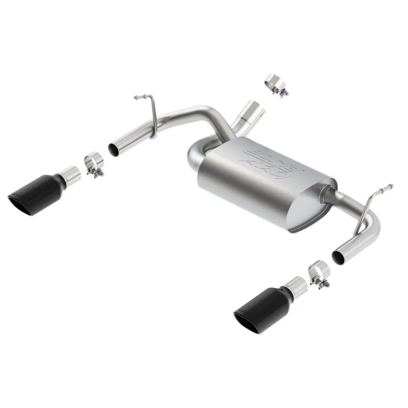 Borla black exhaust