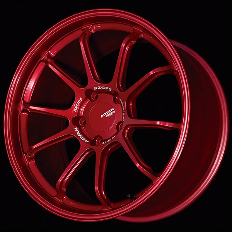 Advan red auto part
