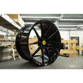 Vossen black auto part
