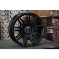 Vossen black auto part