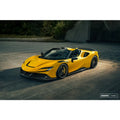 Vossen auto part installed view