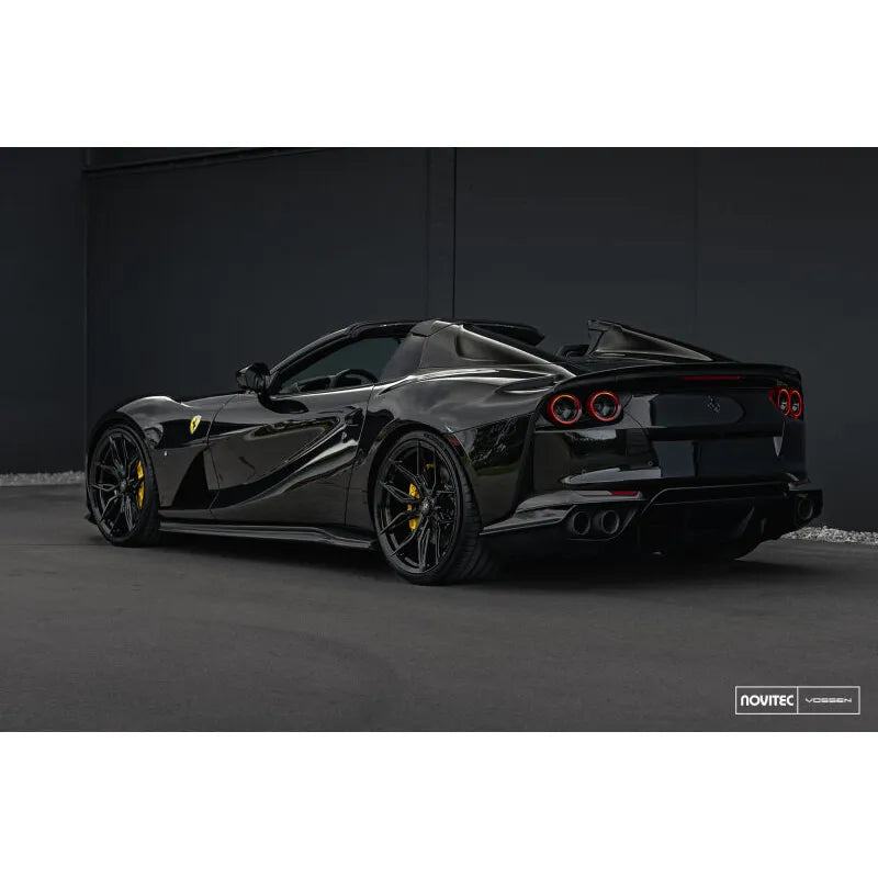 Vossen black auto part