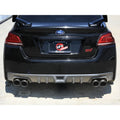 aFe cat-back exhaust detail