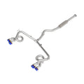 aFe blue cat-back exhaust