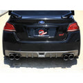 aFe cat-back exhaust close-up