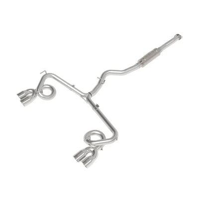 aFe polished cat-back exhaust