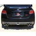 aFe cat-back exhaust detail