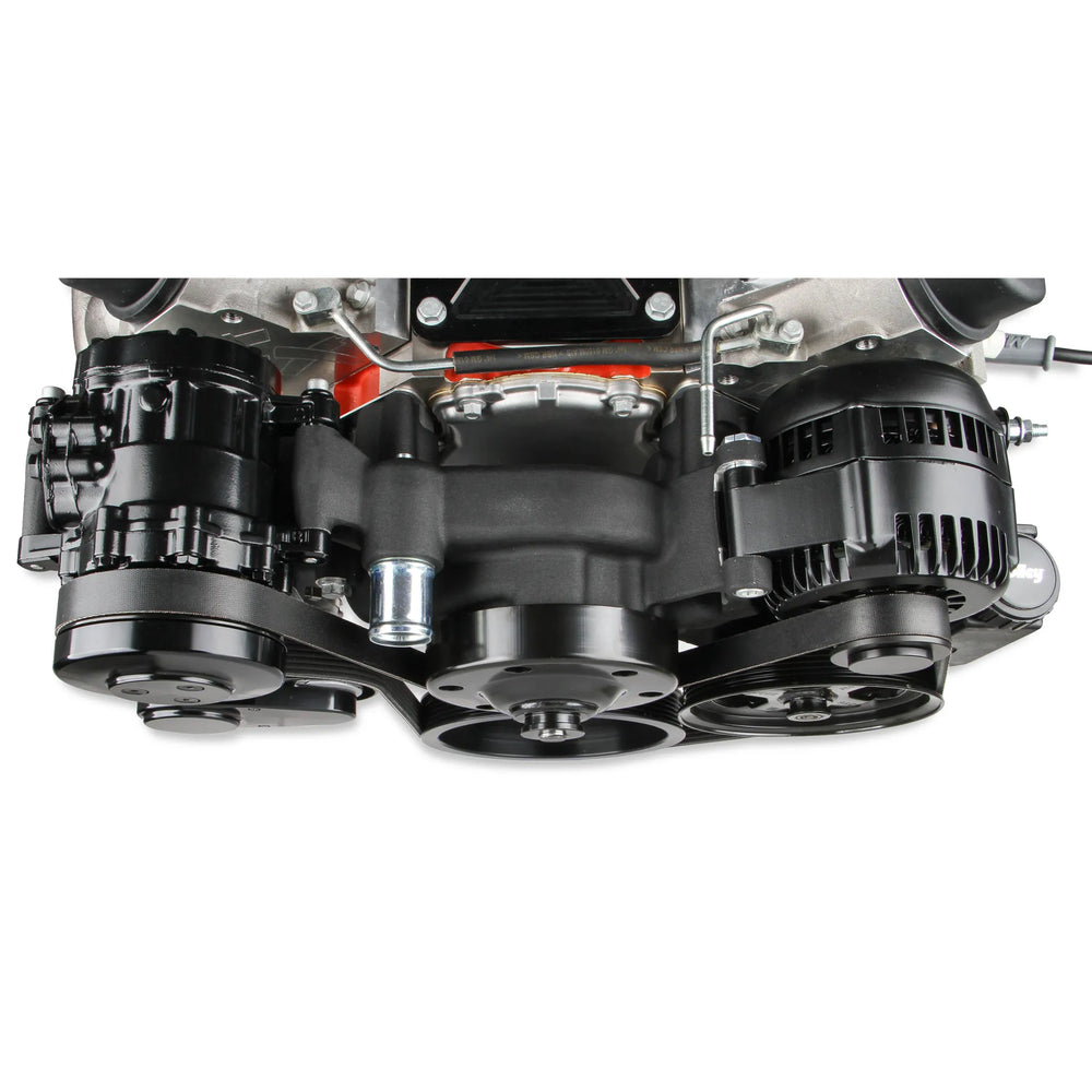 LT MIDMOUNT COMPLETE ACCESSORY DRIVE SYSTEM W ALT P/S A/C WATER PUMP BELTS