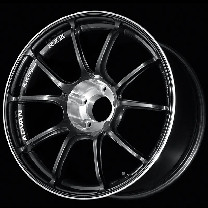 Advan black auto part