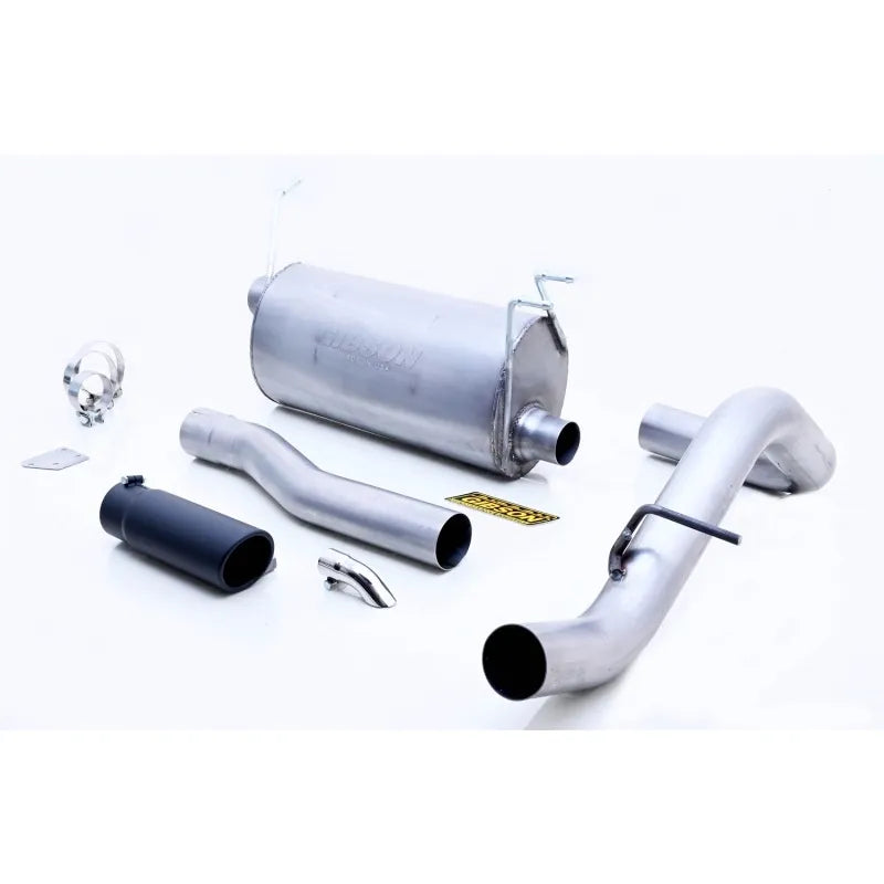 Gibson black cat-back exhaust