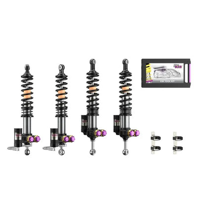 KW black coilovers
