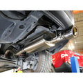 aFe axle-back exhaust detail