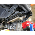 aFe axle-back exhaust close-up