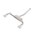 aFe polished cat-back exhaust