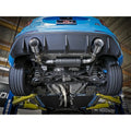 aFe cat-back exhaust detail