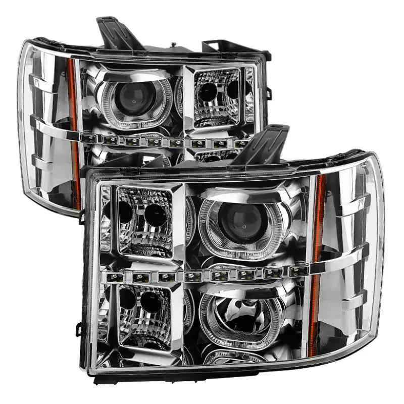 SPYDER chrome headlights